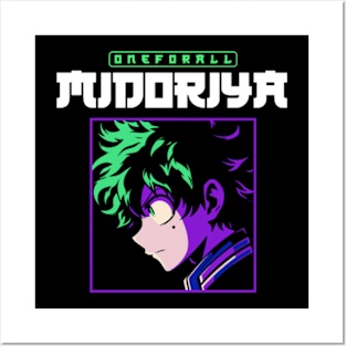 One For All Midoriya Posters and Art